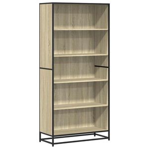 vidaXL Regał, dąb sonoma, 80,5x35x170,5 cm, materiał drewnopochodny