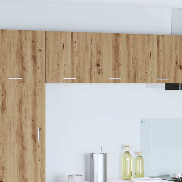 vidaXL Szafka wisząca Dąb rzemieślniczy i biały 40 x 31 x 40 cm