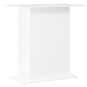 vidaXL Stojak pod akwarium biały 75x36x72,5 cm Drewno konstrukcyjne