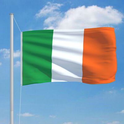 vidaXL Flaga Irlandii, 90x150 cm