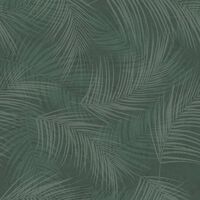 DUTCH WALLCOVERINGS Tapeta Palm, zielona