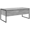 vidaXL Stolik kawowy Szary Sonoma 100 x 46 x 40 cm Drewno inżynieryjne
