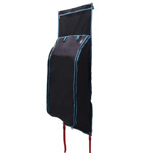 vidaXL Torba do przechowywania Czarny i niebieski 140 x 43 cm oxford