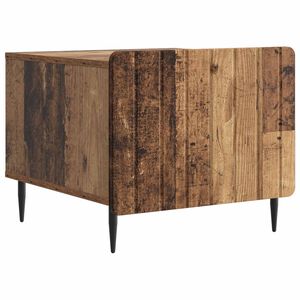 vidaXL Stolik kawowy Stare drewno 49 x 50 x 42 cm Drewno inżynieryjne