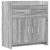 vidaXL Bufet Szary Sonoma 75 x 36 x 80 cm Drewno inżynieryjne
