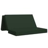 vidaXL Składana Sofa Ł&oacute;żko 160 x 67 x 45 cm Ciemnozielony