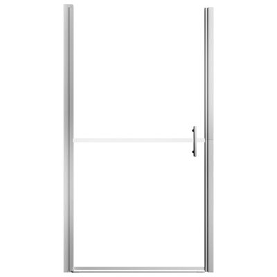 vidaXL Drzwi prysznicowe, hartowane szkło, 81 x 195 cm