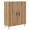 vidaXL Highboard Dąb rzemieślniczy 69,5 x 34 x 180 cm