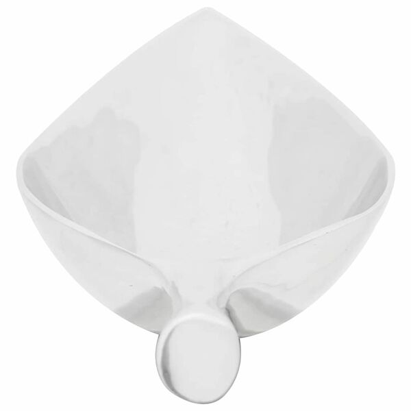 vidaXL Kosz na owoce Srebrny 60 x 15 x 8 cm Aluminium