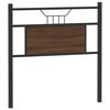 vidaXL Wymienne wezgłowie, brązowy dąb, 80 cm