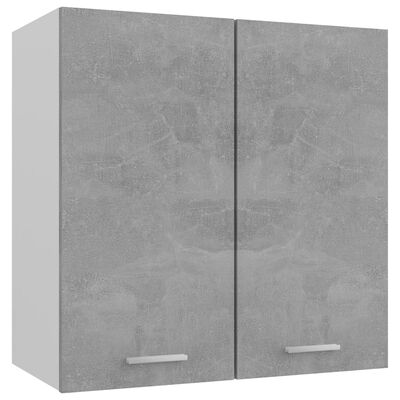 vidaXL Szafka wisząca, szarość betonu, 60x31x60 cm, płyta wiórowa