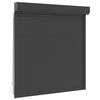 vidaXL Roleta Antracyt 140 x 150 cm Aluminium i poliuretan
