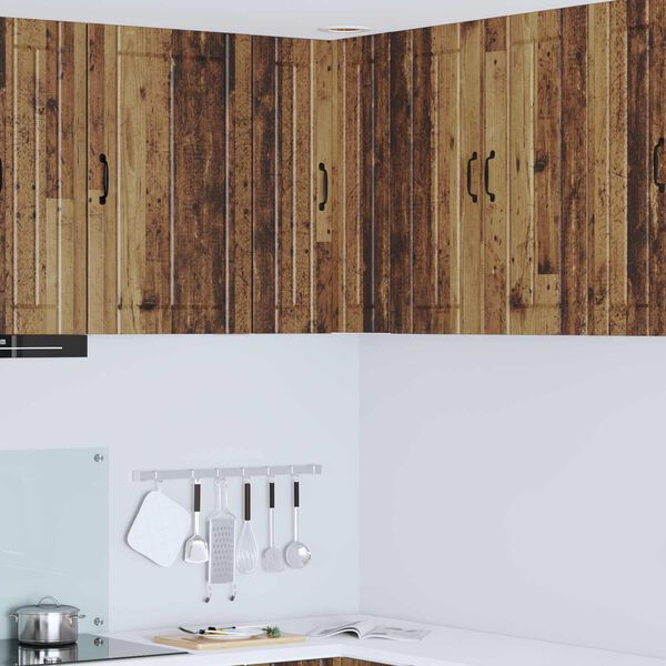 vidaXL Szafka kuchenna Stare drewno 57 x 57 x 80 cm