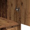 vidaXL Bufet Stare drewno 40 x 40.5 x 75 cm Materiał drewnopochodny