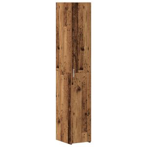 vidaXL Highboard Stare drewno 30 x 42,5 x 185 cm
