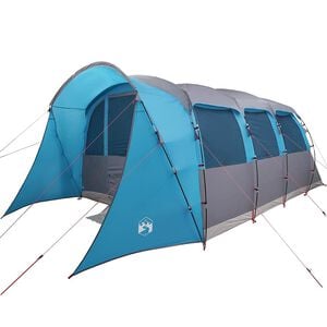 vidaXL Namiot rodzinny z dachem Niebieski i szary 576 x 325 x 213 cm