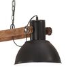 vidaXL Industrialna lampa wisząca, 25 W, czarna, 109 cm, E27