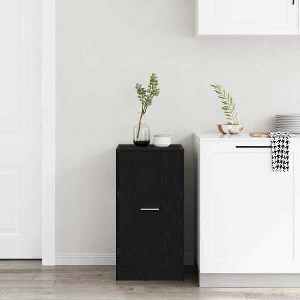 vidaXL Szafka apteczna Czarny dąb 40 x 41 x 77.5 cm