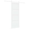 vidaXL Drzwi przesuwne ORKDAL 73,5 x 198,5 cm Drewno inżynieryjne