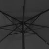 vidaXL Parasolka ogrodowa Antracytowy i czarny 295 x 295 x 245 cm