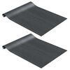 vidaXL Okleiny meblowe samoprzylepne, 2 szt., naturalne 500x90 cm, PVC