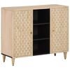 vidaXL Szafka, 90x33x75 cm, lite drewno mango