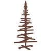 vidaXL Drewniana choinka KOTKA 120 cm Lite drewno sosnowe