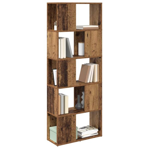 vidaXL Zestaw szafek RTV Montowane na ścianie Brązowy 60 x 24 x 156 cm