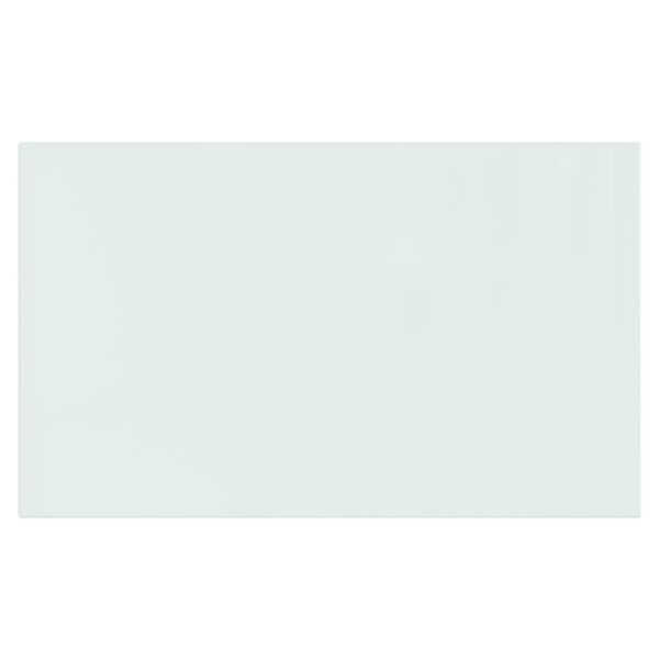 vidaXL Panel kominkowy, szklany, prostokątny, 100x60 cm