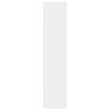 vidaXL Wysoka szafka, biała, 50x41x185 cm, materiał drewnopochodny