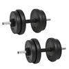vidaXL Hantle z obciążnikami, 40 kg