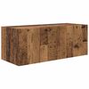 vidaXL Zestaw szafek RTV 2 pcs Stare drewno Materiał drewnopochodny