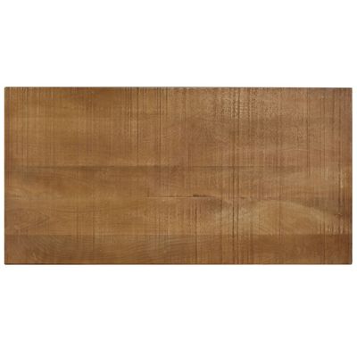vidaXL Stolik kawowy w stylu vintage, lite drewno, 118 x 60 x 40 cm
