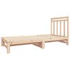 vidaXL Ł&oacute;żko rozsuwane, 2x(90x190) cm, lite drewno sosnowe
