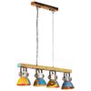 vidaXL Industrialna lampa sufitowa, 25 W, kolorowa, 111 cm, E27