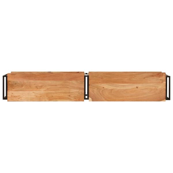 vidaXL Szafka pod TV, 180x30x40 cm, lite drewno akacjowe