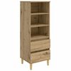 vidaXL Highboard Dąb artisan 40 x 36 x 110 cm Drewno inżynieryjne
