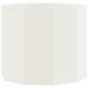 vidaXL Donica Biały 60 x 60 x 50 cm Stal
