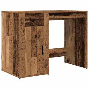 vidaXL Biurko, stare drewno, 100x49x75 cm, materiał drewnopochodny