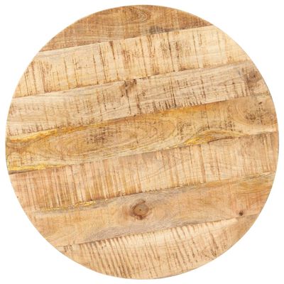 vidaXL Stolik bistro, okrągły, 60x75 cm, surowe drewno mango