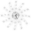 vidaXL Zegar ścienny z mechanizmem kwarcowym, nowoczesny design, 50 cm