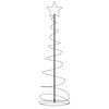 vidaXL Choinka LED 120 LED Ciepła biel 180 cm