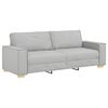 vidaXL Sofa 3-osobowa Cloud Grey 220x78x84 cm Tkanina