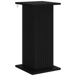vidaXL Stojak na rośliny Czarny 30,5 x 30 x 60,5 cm