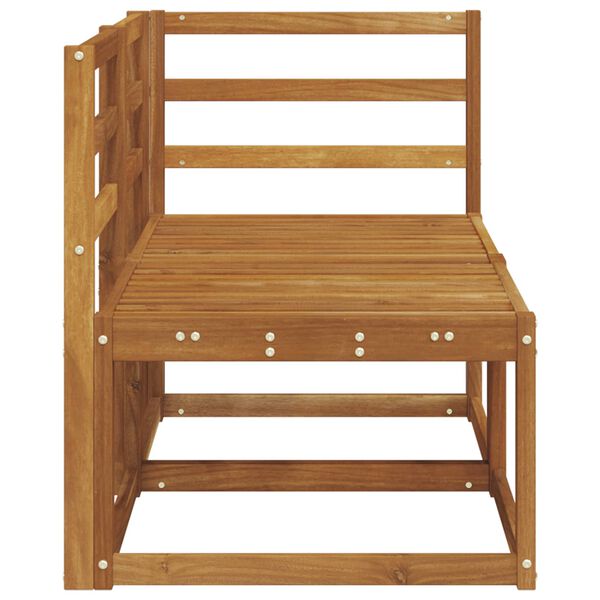 vidaXL Modułowa sofa na zewnątrz 2 Sztuka Naturalny Lite Drewno Akacji
