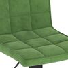 vidaXL Stołki barowe, 2 szt., ciemnozielone, tapicerowane aksamitem