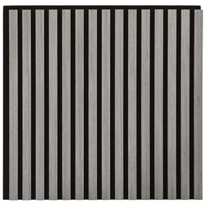 vidaXL Panele ścienne 8 pcs Szary 60,5 x 60 cm
