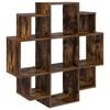 vidaXL P&oacute;łka ścienna Dąb wędzony 90 x 25 x 90 cm Drewno inżynieryjne