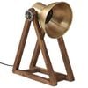 vidaXL Lampa stołowa, 25 W, antyczny mosiądz, 30x17x40 cm, E27
