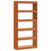 vidaXL Szafka na książki Woskowy Brąz 80 x 30 x 167,5 cm